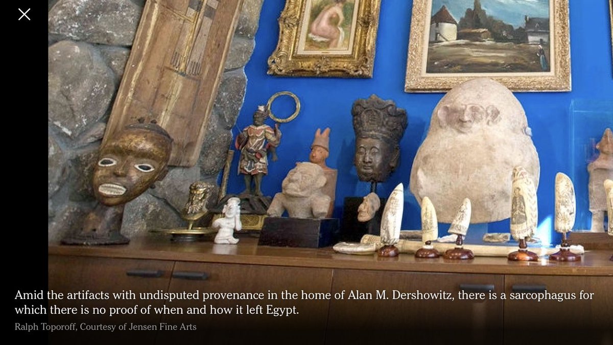 As an ancient art historian, I’m going to have to say “nope,” “oh hell no,” or “well, maybe” for most of Dershowitz’s “antiquities.”