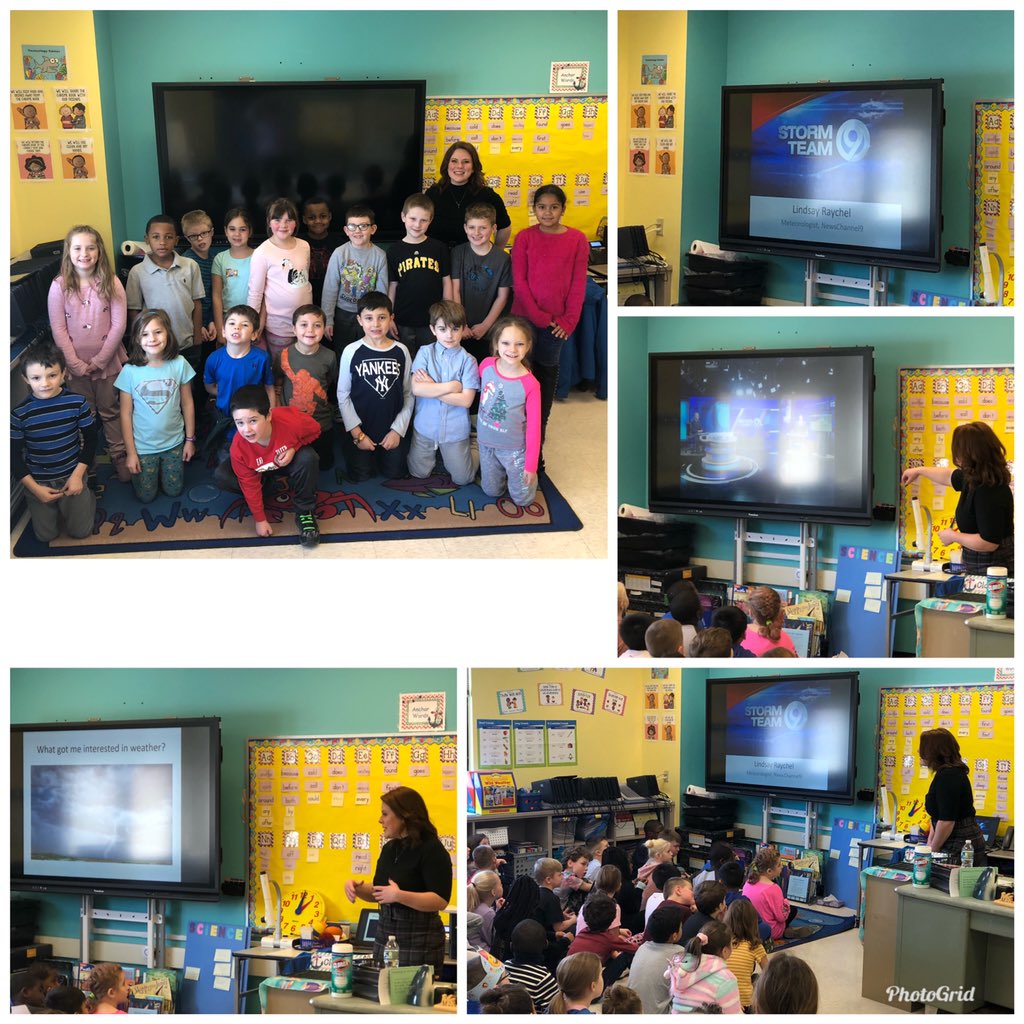Mary Albanese (@missalbanese2) on Twitter photo We had a great visit with Meteorologist Lindsay Raychel from News Channel 9! <a href="/ESMSchoolDist/">ESM Central Schools</a> @rperryesm @LindsayrNC9 We had a great visit with Meteorologist Lindsay Raychel from News Channel 9! <a href="/ESMSchoolDist/">ESM Central Schools</a> @rperryesm @LindsayrNC9