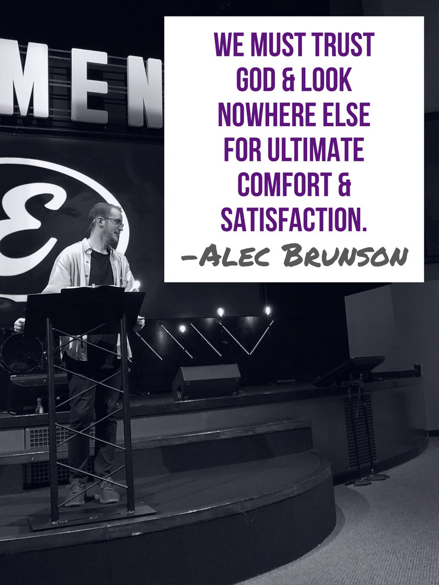 Amen 🙌🏽 Cling to this truth this week fam! And if you couldn’t make it last night, you can watch the full sermon on our Facebook page!