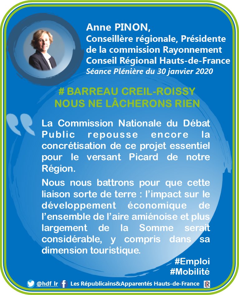 M2RI_HDF's tweet photo. Barreau Creil Roissy : nous restons plus que jamais mobilisés sur ce projet structurant pour notre territoire, pour la mobilité des habitants et l’économie en Hauts-de-France #directhdf #LRetApparentesHDF @AnPinon @ASBFontaine @DidierRumeau @FDhersin @LFoutry https://t.co/XHfnB79fYv