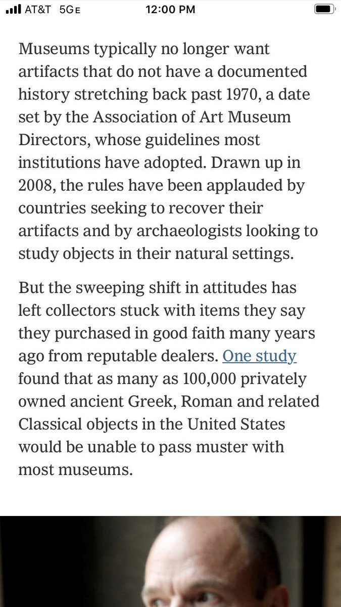 So, yeah, don’t buy antiquities without paperwork! You’re either getting looted objects or fakes, and museums shouldn’t accept either of them. Here are screenshots of the Times article. (Also check out that “ancient” “Chinese” “horse”.)