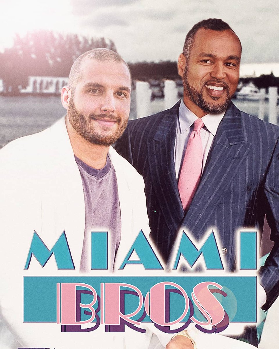 IterusD's tweet photo. MIAMI BROS VOL. II - Retro Edition🌴😎
Wir klopfen an ans #SuperBowl Wochenende und unsere Bromantiker haben sich schon rausgeputzt 👌🏻😁
Ist nicht so spektakulär heute, aber ich hatte nicht mehr Zeit 🙏

#footballbromance #bromantiker #dizzyb #blackhammer #SuperBowlLIV #miamivice https://t.co/OzchDvzr7o