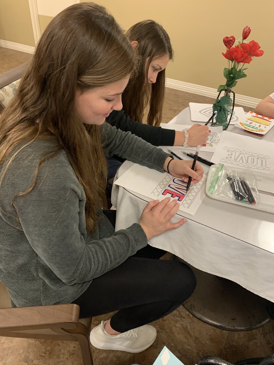 youngblood_mrs's tweet image. We delivered our math projects to Green Acres this morning. We colored, got beat in board games, and listened to the piano. #buildingcommunity #mathprojects