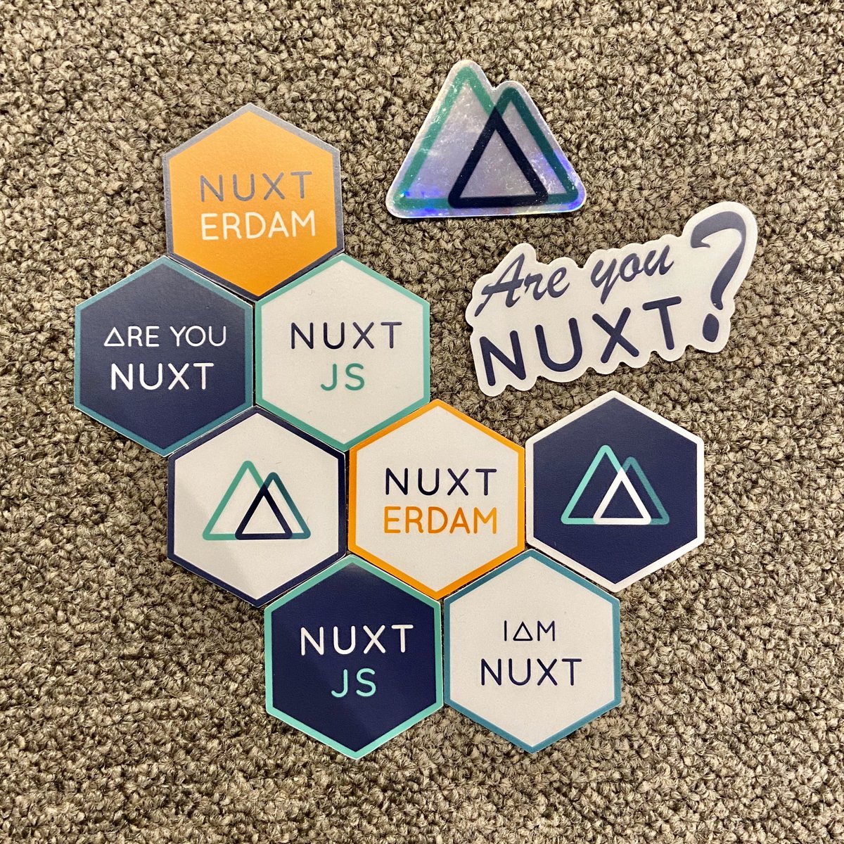 nuxt_js's tweet image. Nuxt Stickers are here 🤩
Get ready to get them in 3 weeks at @vuejsamsterdam