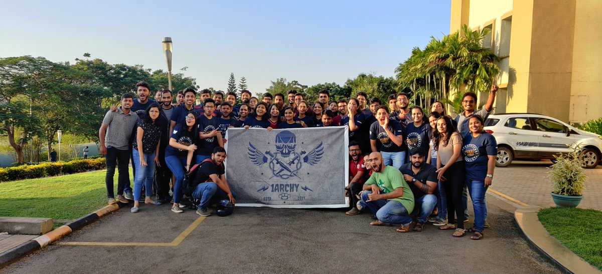 MyTAPMI's tweet photo. SPEED – a flagship event of Sports Committee of TAPMI (SportsCom) began with the march-past by individual sections through the campus, holding their team banners. The event officially started off with the lighting of cauldron.
#MyTAPMI #SPEED20 https://t.co/ZEo85IB81e