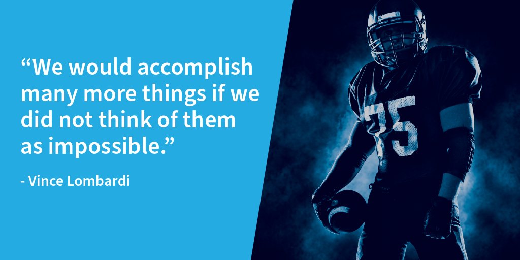 GettoDone's tweet photo. “We would accomplish many more things if we did not think of them as impossible.” - Vince Lombardi. Tackle your “impossible” with Get To Done. https://t.co/lGFZA4fcwJ https://t.co/ZscWoEfZli