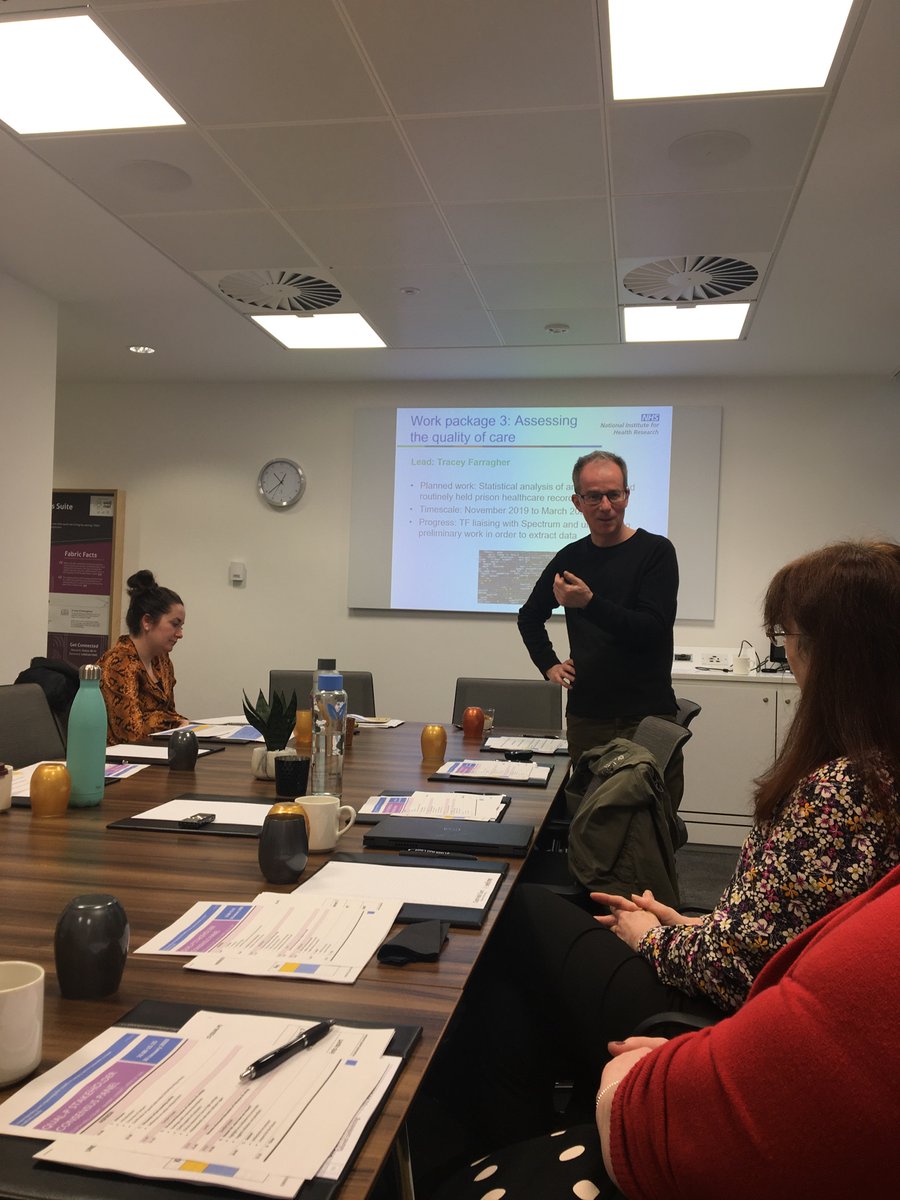 Qual_P's tweet photo. What an absolute pleasure working with our stakeholder panel today discussing &amp; rating quality indicators for prison health care. Thanks everyone for all your work, enthusiasm &amp; knowledge! 👏🏻👌🏻🤓 #QualP #quality #prison https://t.co/1DFReZOw2i