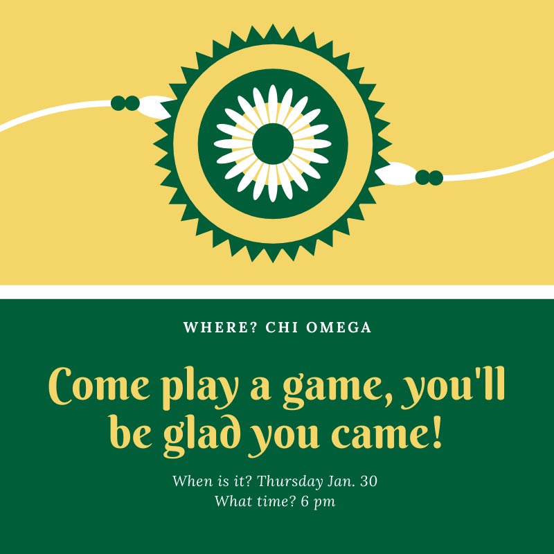 Game night, best night! 🎲
Come join us for night 2 and play some games! Can’t wait to see ya! 🤩