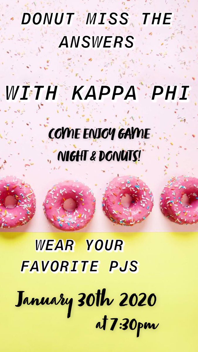 We will be in the Library room 201 for our last recruitment event tonight. We hope to see you there.