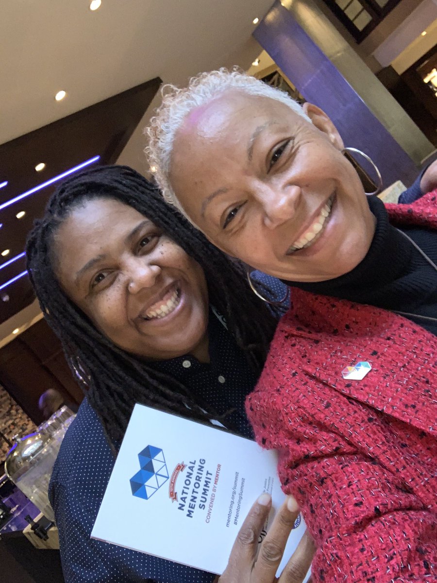 TNmentorIRL's tweet photo. Me and my Soul Sistah from the IE in the house at the 10th Annual National Mentoring Summit! #mentoringsummit @MENTORnational @ymanstrong https://t.co/UqBRiYh6IP