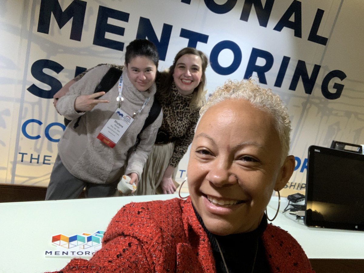 TNmentorIRL's tweet photo. MENTOR staff early morning shenanigans! Love my team and organization! #mentoringsummit @MENTORnational https://t.co/xbzTCMJGUY