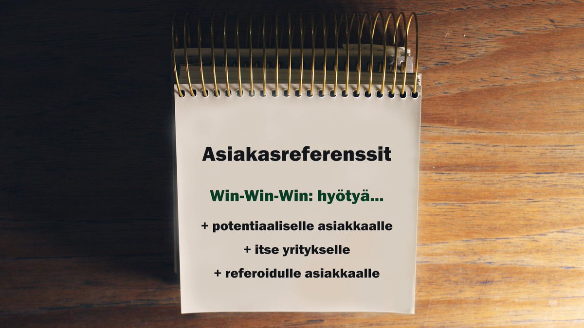 AitoVideo's tweet photo. Pidä mielessä että asiakasreferenssivideosta on hyötyä ei vain infona potentiaaliselle asiakkaalle ja mainoksena itse yritykselle, vaan myös videossa näkyvälle referoidulle asiakkaalle.

#yritysvideo #videomarkkinointi https://t.co/SAzU4rXvpn