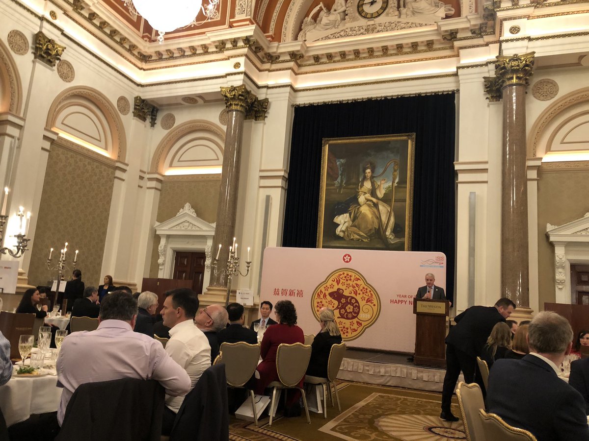 Great to be at <a href="/DubCham/">Dublin Chamber</a> Chinese new year lunch today 新年快乐