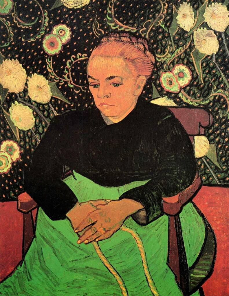 vangoghdailygallery:

  Madame Roulin Rocking the Cradle La Berceuse