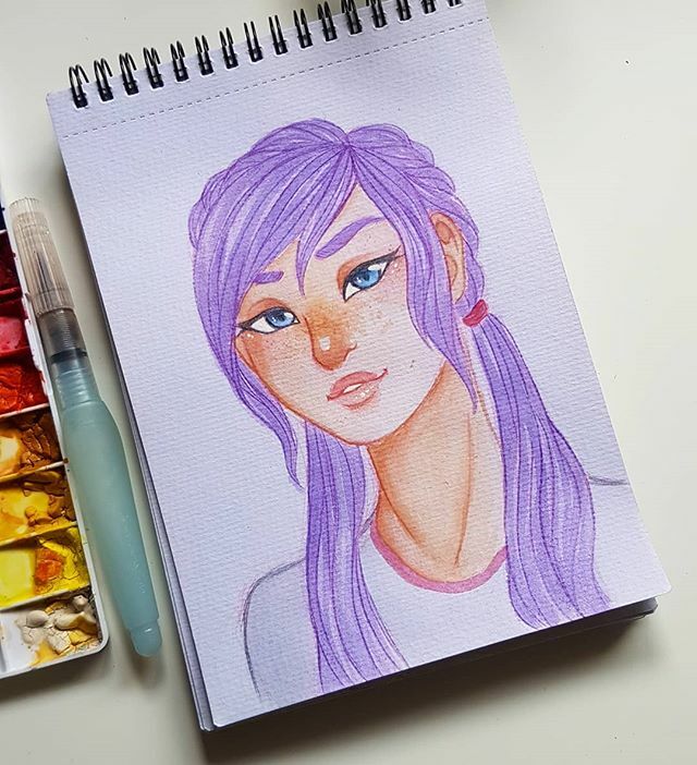 nealedraws's tweet photo. Another watercolour portrait .
.
.
#oc #originalcharacter #drawing #illustration #watercolour #watercolor #traditionalart #art #myart #sketchbook #colouredpencils #artist #artistoninstagram #artoninstagram #instaartist #instaart https://t.co/oCX5PKEj3v https://t.co/LyegRTjgNV