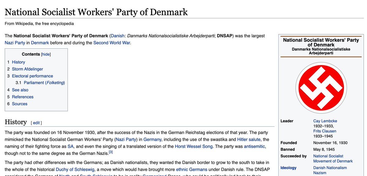 crazypulsar's tweet photo. This is Danish flag in WW2 https://t.co/eSWrLYdk0v