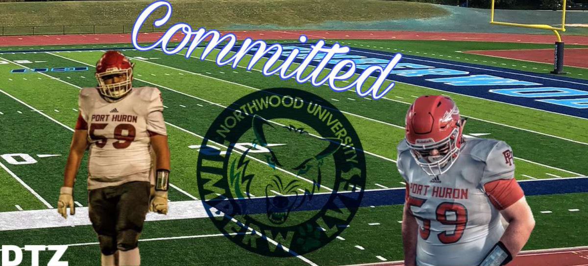 mphillips_59's tweet photo. AGTG! 🙏🏻 I’d like to announce that I will be continuing my academic and football career at Northwood University! 🔵⚪️🐺 Committed✅ #GoMAD #NU @Coach_McMacken @CoachLA73 @MStew_810 @phmrmay @PHHSbigredsFB https://t.co/6J7rDxB1Q5
