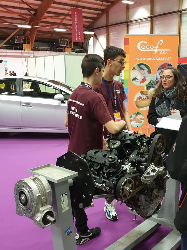CfaCecof's tweet photo. Nous vous attendons nombreux au salon @Ain'Formations Orientation à Bourg-en-Bresse pour découvrir nos métiers rimant avec passion et réussite et nos formations du CAP au BTS. 1/2 https://t.co/nVJFNx74yJ