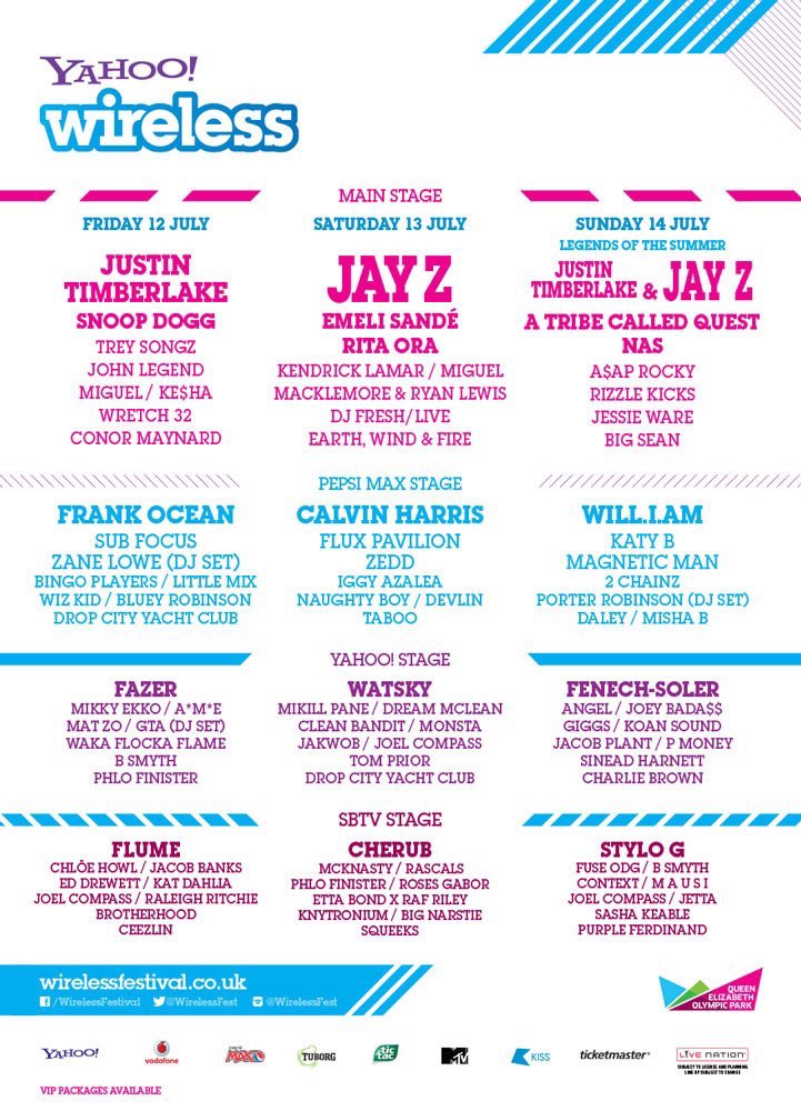 livilovez's tweet photo. Oh look.. an example of what I mean... this is the kind of Wireless Line up that I loved! #ThisIsOld #Not2020LineUp https://t.co/fapVLDu9r2