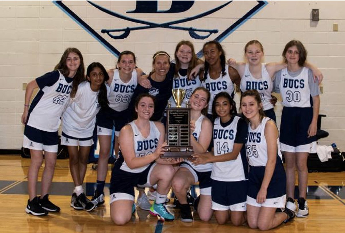BPS_Athletics's tweet photo. The MD Girls Navy #Basketball team are your #FWCL CHAMPIONS! Not only are they the champs, they went #undefeated on the season finishing 16-0.
Result: #Won 34-16 https://t.co/uBCwuef8WH