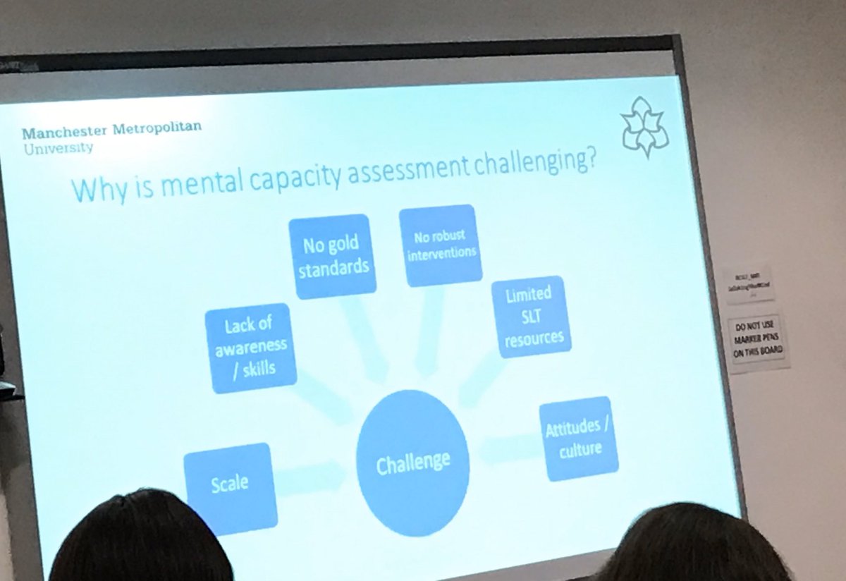 jobradburn_salt's tweet photo. @MCAsupporttool reminding us why mental capacity assessments are so important and what the challenges are #MCCEN https://t.co/RaFFPbwPVM