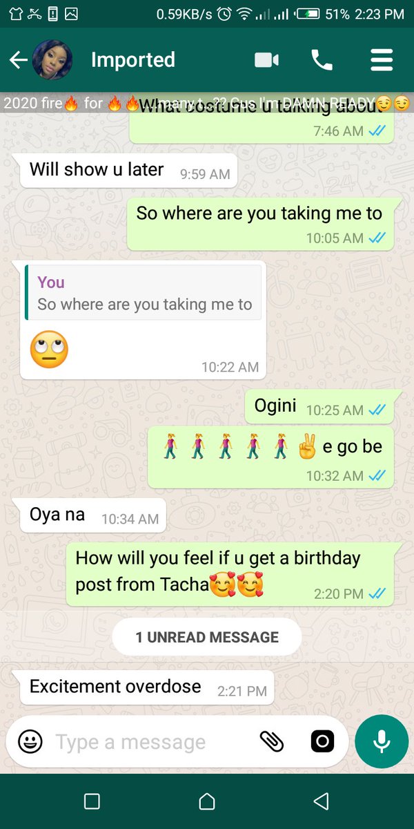 A TiTan was born today...Happy birthday 🎂 to my roomie . A die hard fan of tacha. 
I promise to get her a birthday post from @Symply_Tacha  Dear Twitter pls help me make it happen by retweeting
#FactsAboutTacha 
#titanscollections 
#TachaXTizeti