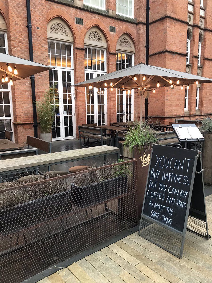 rebeccahalbert's tweet photo. A lunchtime wander @ikongallery and a much needed coffee @YorksCafe brightening up this dreary Thursday no end #howisitstillJanuary https://t.co/cwssHpAITL