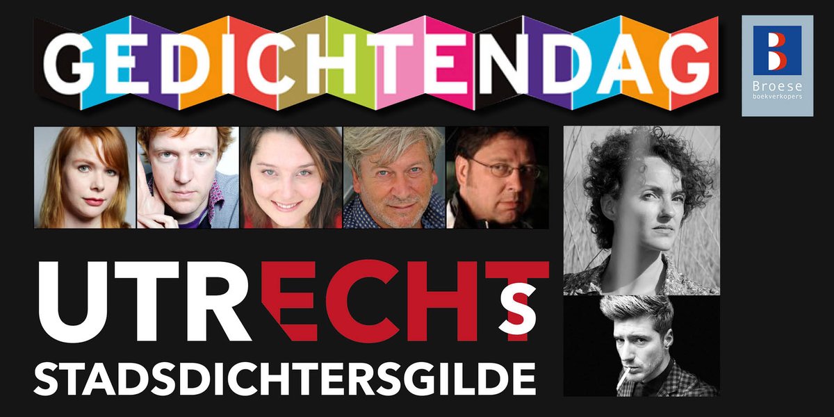 Om 19.00 uur bij Broese; Een avondvullend programma met het Utrechtse stadsdichtersgilde en een optreden van <a href="/DorienDijkhuis/">Dorien Dijkhuis</a> met saxofonist Bart Kropff <a href="/Gedichtendag/">Gedichtendag</a> <a href="/Poezieweek/">Poëzieweek</a> #gedichtendag