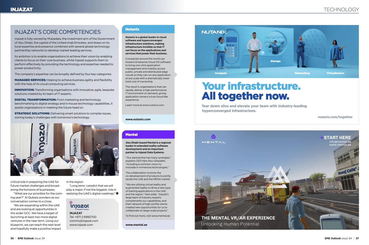 mentalvr's tweet photo. Great way to start the year! The Mental Outlook feature is now published. Discussing our partnership with Injazat in providing VR training and AR products for the region https://t.co/kxfYHUPPRQ
#Mental #VR #AR #Training #HTCVive  #OculusQuest #Dubai #AbuDhabi #UAE #Poland #Krakow https://t.co/Z1vAppAOJW