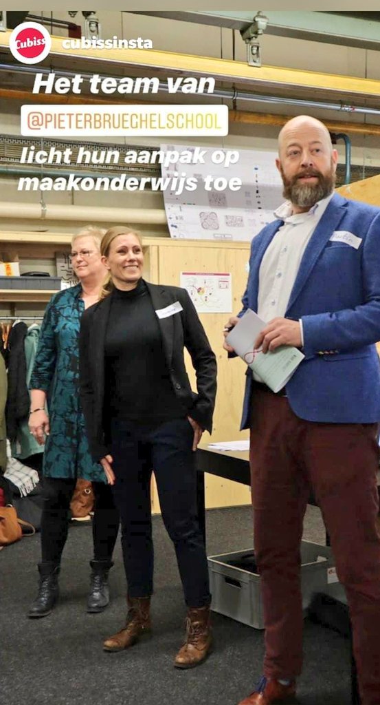 Brueghel_Arnhem's tweet photo. Gisteren mochten we in het geweldige @ODS013Tilburg een workshop geven over ons #maakonderwijs. @MakersBuzz @Cubiss Voordat wij aan de beurt waren, had @margotapp  een inspirerende workshop over de maakactiviteiten die bij @CODAapeldoorn worden geïnitieerd. https://t.co/ZR5YBfBdOE