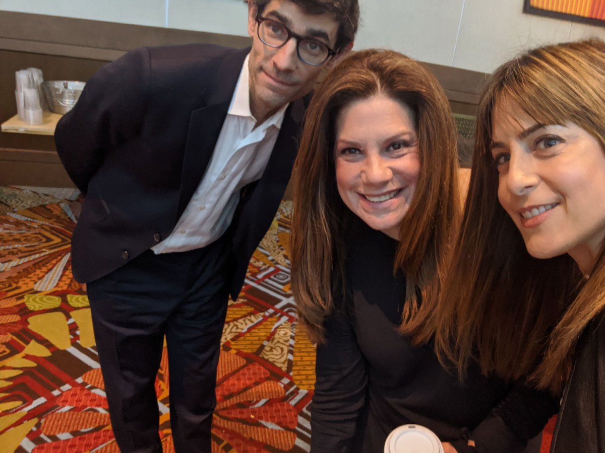 My #ThursdayMotivation! Prepping for “Evolution of #Technology” panel today w the most #innovative minds in this space w <a href="/MatthewSekol/">Matthew Sekol</a>, <a href="/ystrickler/">Yancey Strickler</a> &amp; led by <a href="/WIRED/">WIRED</a> #editorinchief <a href="/nxthompson/">nxthompson</a>!📸 @TDAmeritrade Lauren Kimball &amp; #wired #NicholasThompson #NationalLINC
#hwaspeaker RT