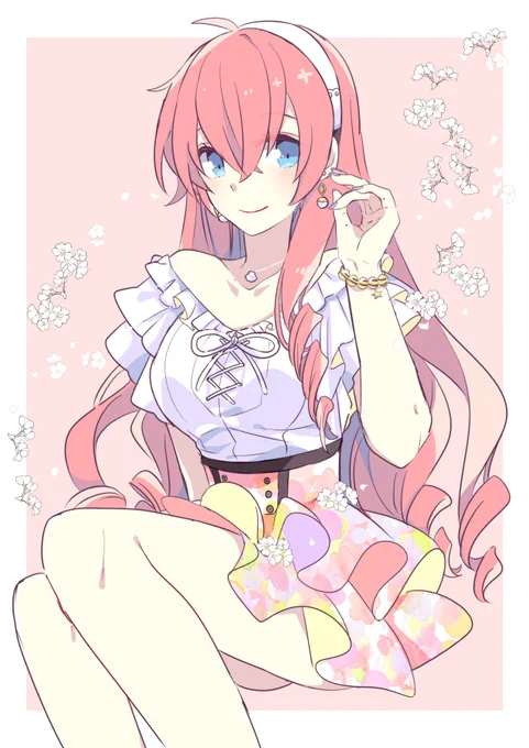 お題箱:フローラル巡音ルカさん 