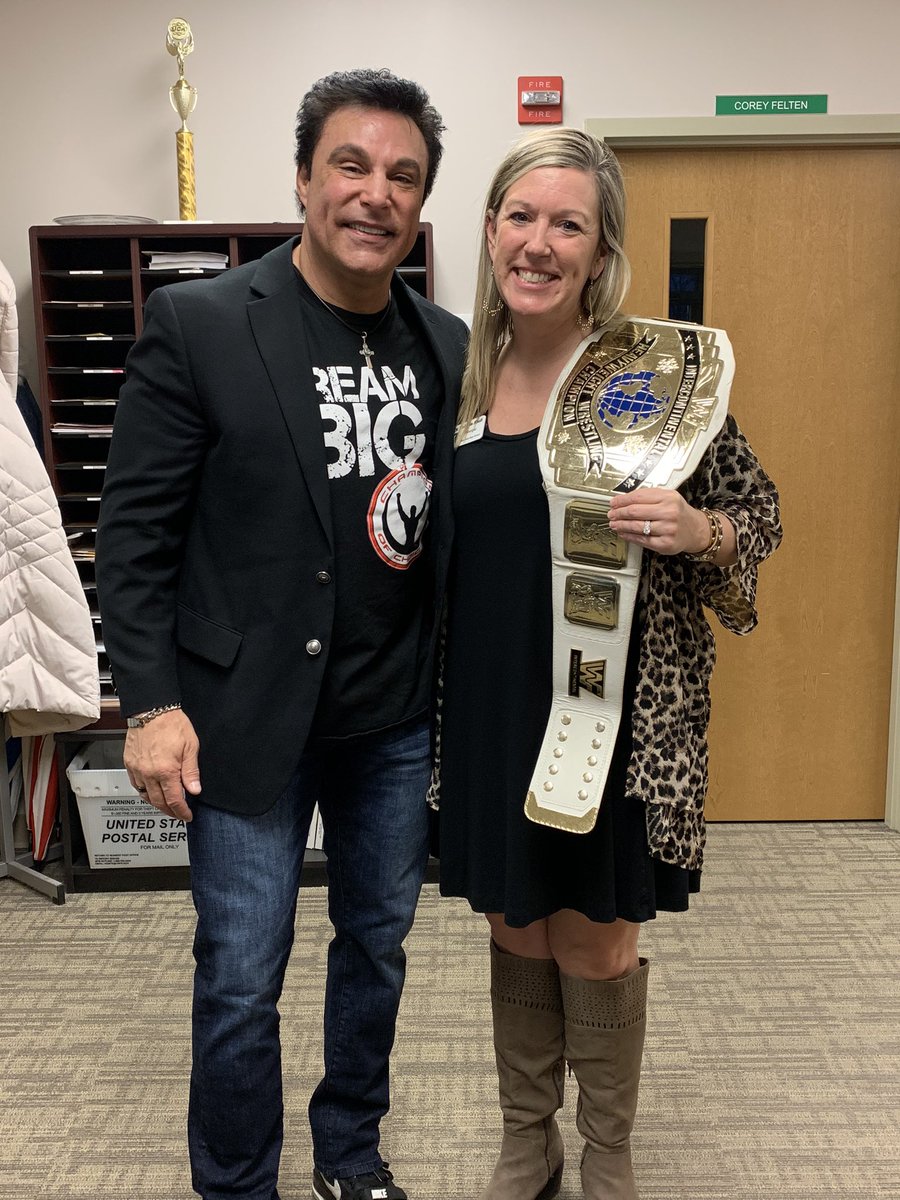 MarcMero's tweet photo. Missouri! Our first event was Blair Oaks High School in Wardsville, MO.  Thank you to Principal Dr. Melinda Aholt. Kindness is loaning someone your strength instead of reminding them of their weakness.   #freedomtour  @WeAreBlairOaks https://t.co/7jc7Ld0I3D