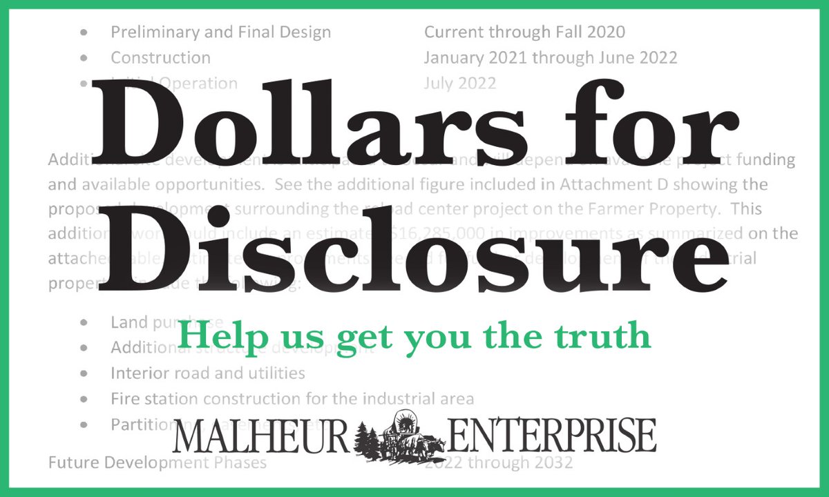 LesZaitz's tweet image. The check was for $5 with a note: "Thank you for keeping us informed." Another note with a donation for @MalheurNews public records fund: "Please run for office, Les." Um, gee, no thanks..... In a rural poor county, the fund now tops $3K. #FOIA #Publicrecords #Readerengagement