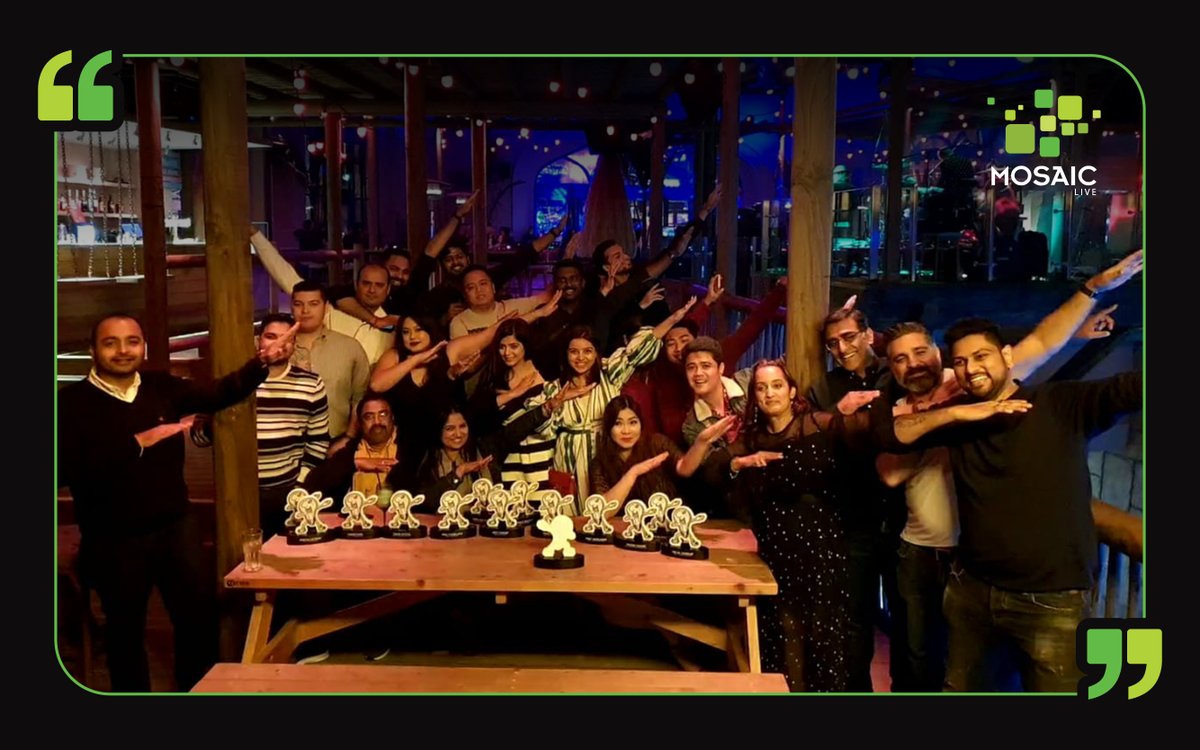mosaicliveworld's tweet photo. We're dabbing into the new year with full positivity and rigor! Thank you to all those who have supported us through an amazing 2019. Here's to many more wins!

#eventplanning #eventplanner #dubai #uae #dubailife #dxb #abudhabi #dubaistyle #celebration #visitdubai #sharjah https://t.co/OLyyqkd8Ub