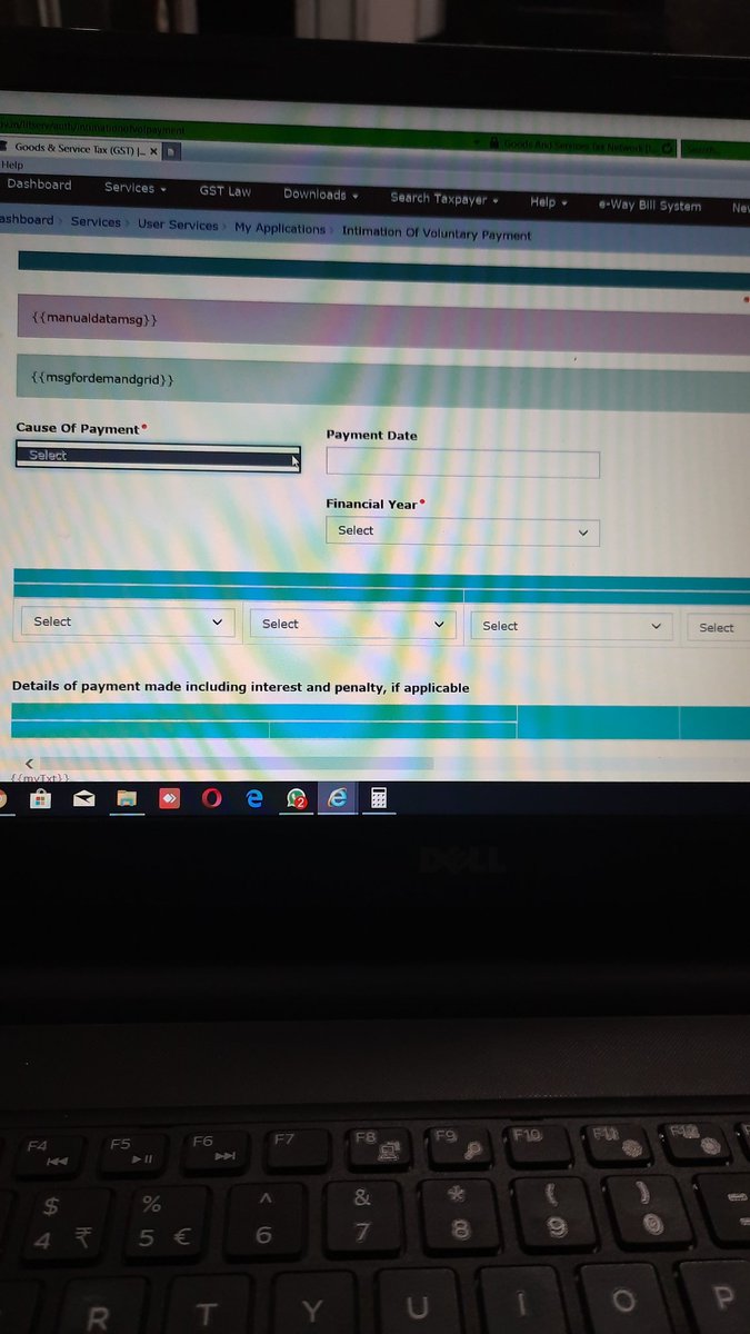 JajooMohit's tweet image. #GSTR9 @askGSTech @cbic_india  cannot process DRC 03..how to file GSTR 9 or GSTR9C.#ExtendGSTR9