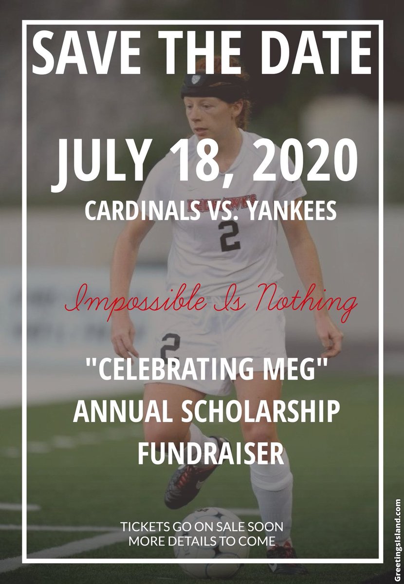 CindiSilvey's tweet photo. #CelebratingMeg.  Have 300 tickets to sell @ $40. Need to sell 500 to get a pitch on field for Meg. Help me sell❤️ https://t.co/B5cfwHwg5g
