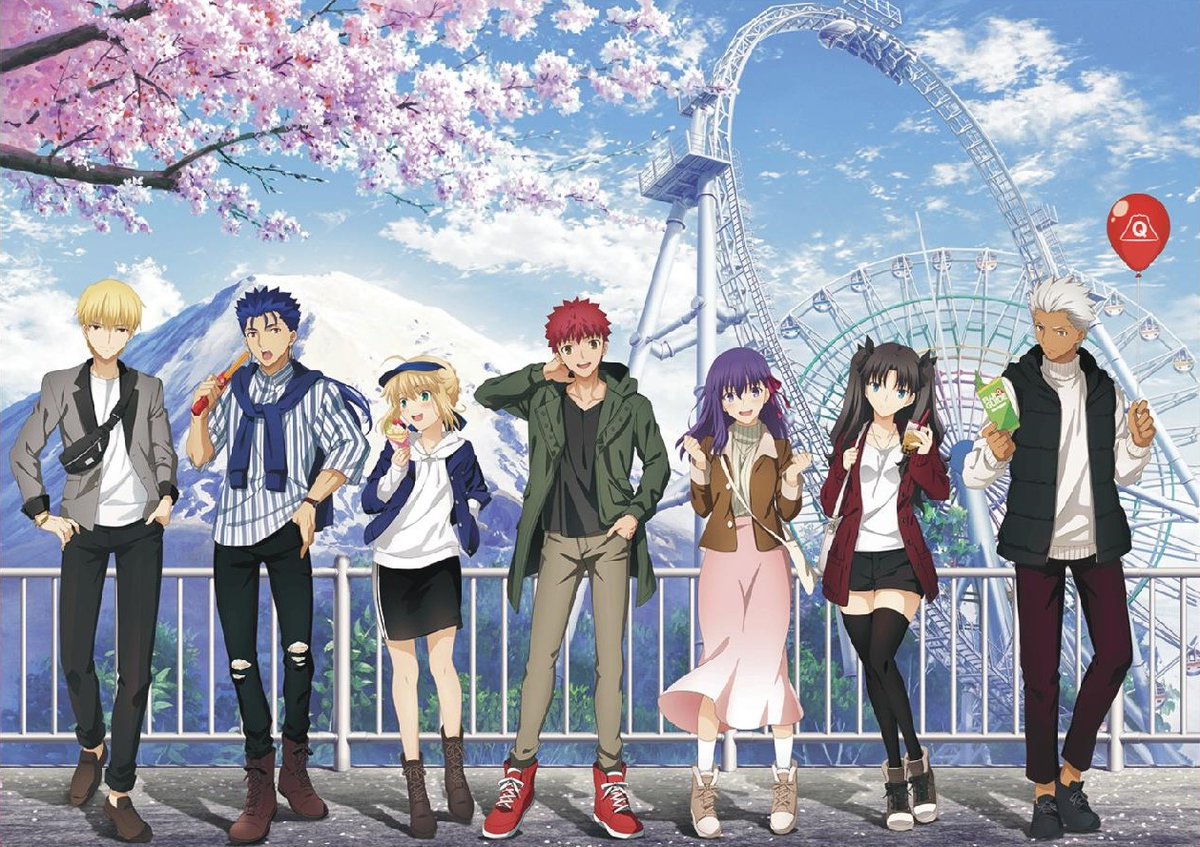 富士急ハイランド×劇場版「Fate/stay night [HF]」の描き下ろしコラボ