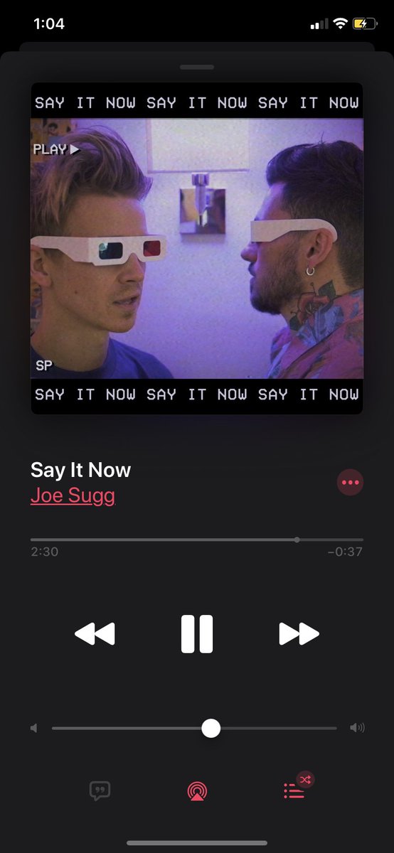 Sharna_Maguire's tweet photo. What a tune @Joe_Sugg listening to this in Aus at 1am!!! Absolutely love it!! ♥️ #Aussie #mustlisten #sayitnow #finallyreleased https://t.co/mJG2qMBMVn