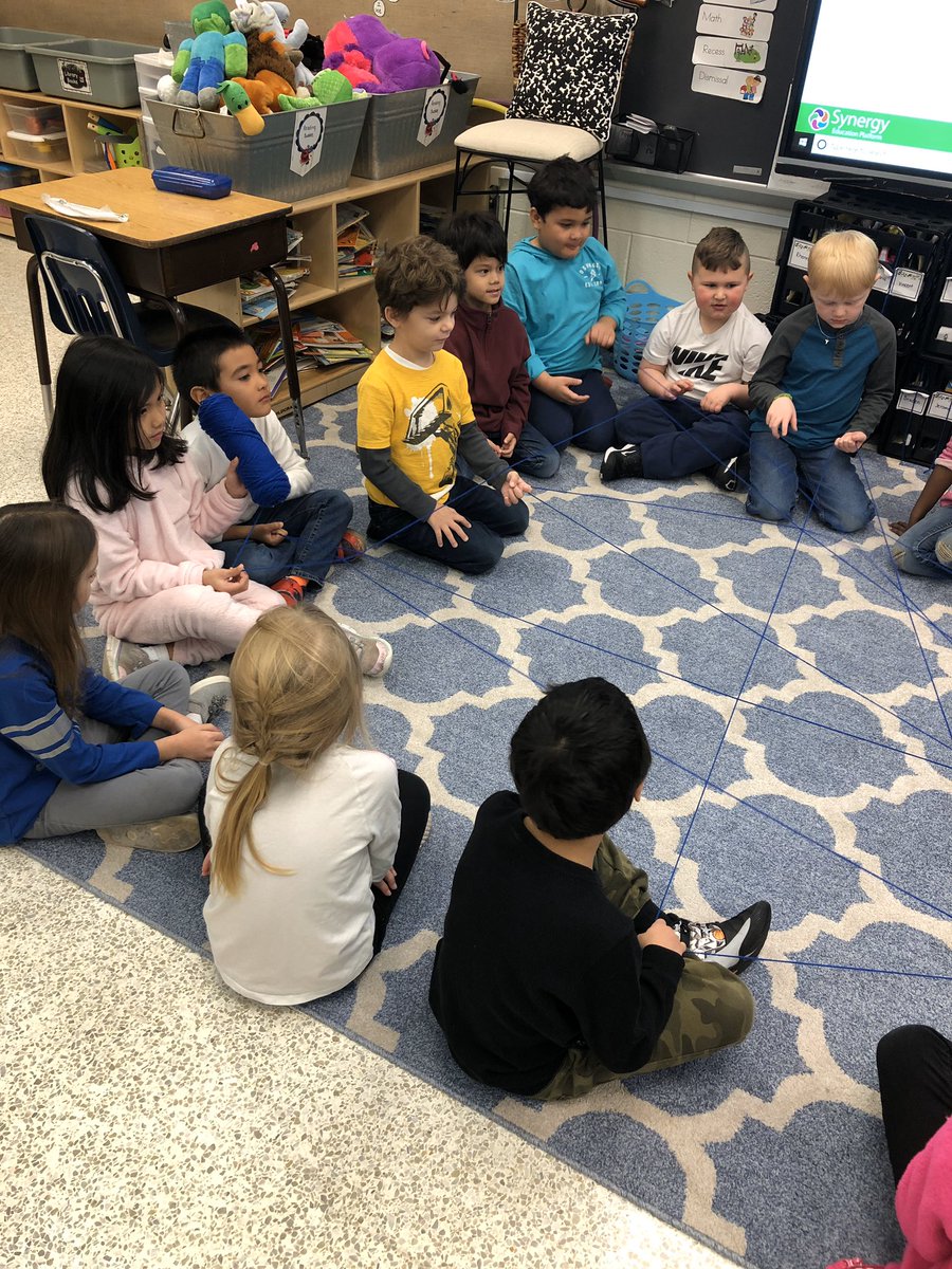 CChandlerVBCPS's tweet photo. Spreading kindness through our “compliment web.” Students filled buckets with kind compliments for our morning meeting ❤️ best way to start the day! #Glenwoodiskind #GreatKindnessChallenge @GlenwoodES https://t.co/QsqrDzpwIl