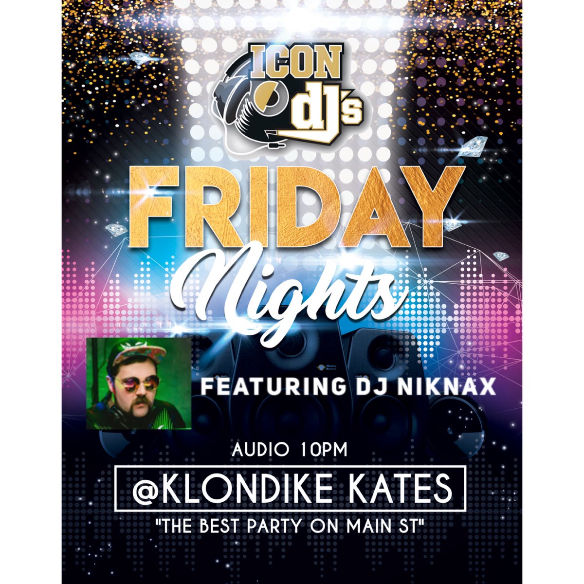 Join us <a href="/KlondikeKates/">Klondike Kate's</a> Friday night!