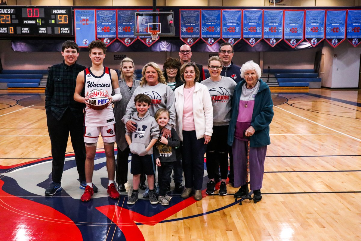 scawarriors's tweet photo. Congratulations to junior, Bryson Bishop for scoring his 1000th point in basketball!  https://t.co/ewWcI6kkxz https://t.co/jqhRs3aJ3O