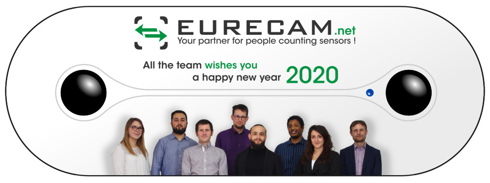 Already 2020? Yes indeed, the <a href="/EURECAM/">EURECAM</a>
 team wishes you an happy 2020 !
#madeinfrance #3dpeoplecounting #3dsensor #peoplecounting #comptagedepersonnes #conteodepersonas