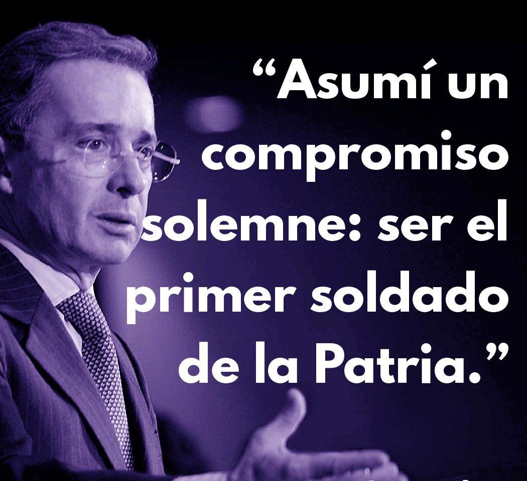 jjUscategui's tweet photo. “Asumí un compromiso solemne: ser el primer soldado de la patria.”
@AlvaroUribeVel 

#LoMejorDeUribeEs su compromiso https://t.co/AGkjDOeKj4