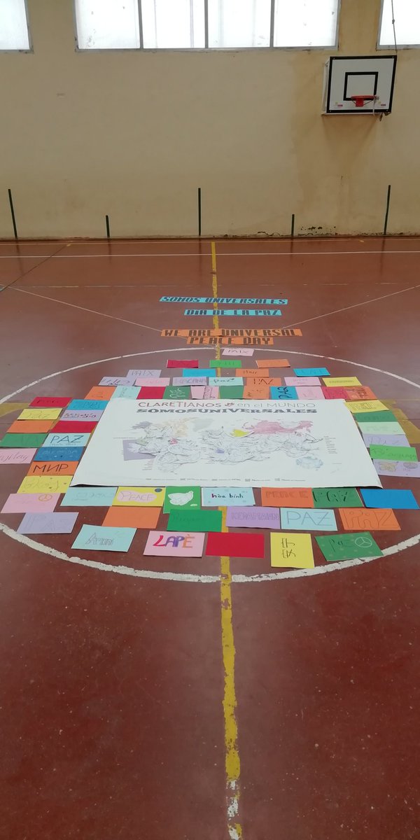 DENYP 2020. Día escolar de la no violencia y la paz en <a href="/claretaranda/">Claret Aranda</a>. Toda la comunidad educativa comprometida con la paz