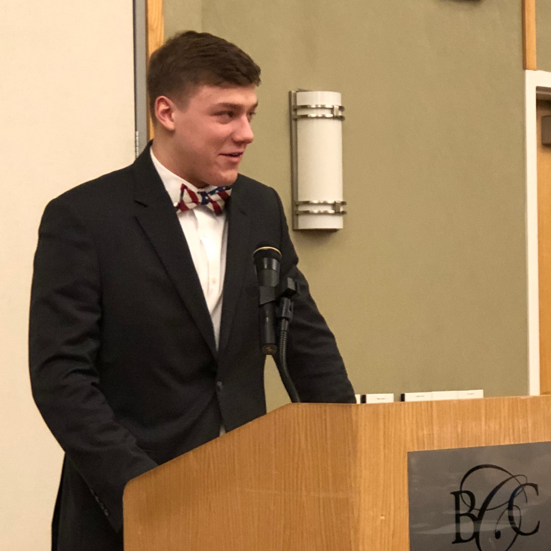 The WVASA Winter Conference kicked off in Bridgeport this morning. Carson, a student at Bridgeport High School, welcomed school administrators from all across the state to the meeting. 

#proudtobeHC