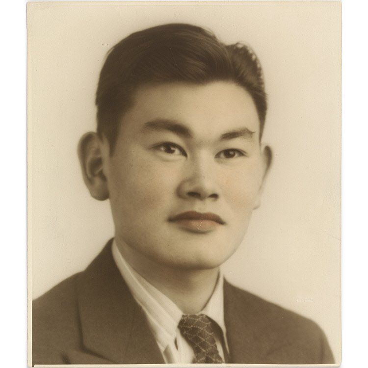 A photograph of a man.