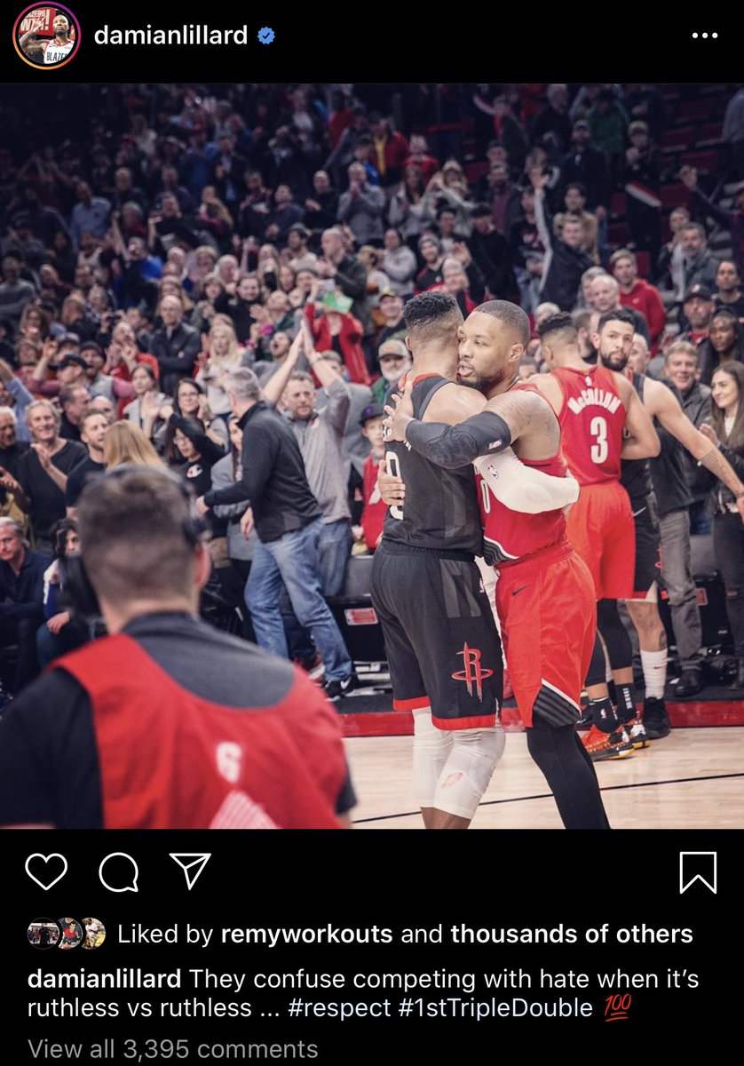 TheDunkCentral's tweet photo. “They confuse competing with hate when it’s ruthless vs ruthless” 

-Dame 🔥 https://t.co/ihO9EkQ8qZ