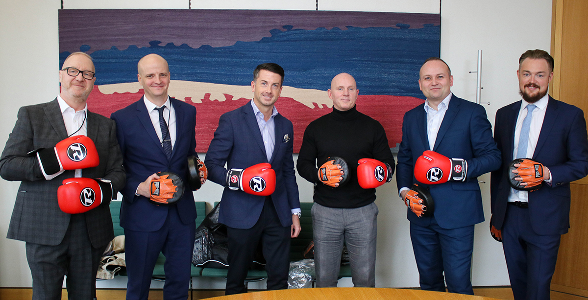 Recently we joined MP @coyleneil & Paul Kavanagh, founder of @NoToKnives, to discuss our plans to support the charity & the work it does to help young people in Southwark. We were pleased to provide new boxing gloves as well as make a donation to help them deliver workshops.