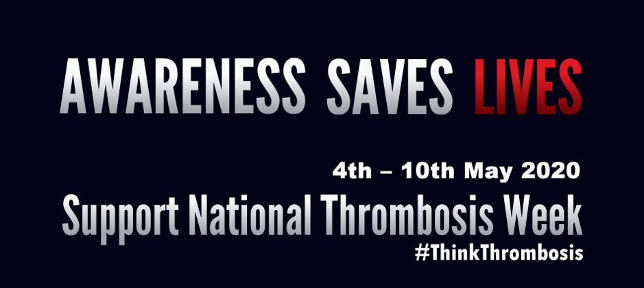 ThrombosisUK's tweet photo. Time to get ready for National Thrombosis Week 2020 #ThinkThrombosis Display,  information stand &amp; even a screensaver, we have a pack for you! Download/order https://t.co/UtAbFES5sx #AwarenessSavesLives #PreventProtectInform @bhwords @SimonNoble @SJaglin @NNMN1 @WorldThrombosis https://t.co/bVHYte0ipi